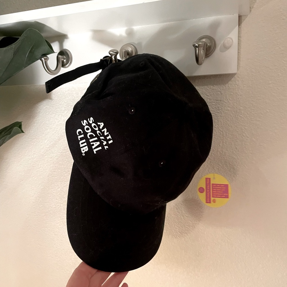 Anti Social Social Club Black Hat new with tags